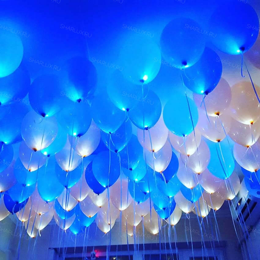 Сияние ночного неба: как светящиеся Led-шары с гелием превращают обычный вечер в волшебство