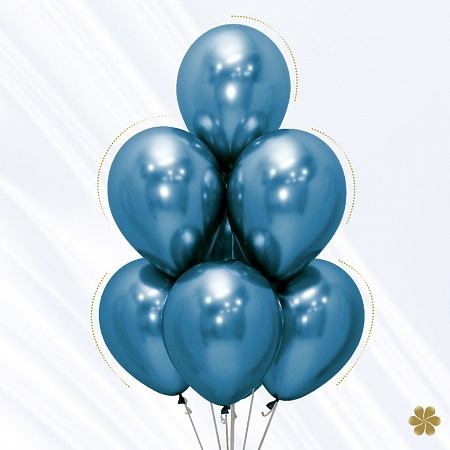 Шарики Хром, Синий цвет
