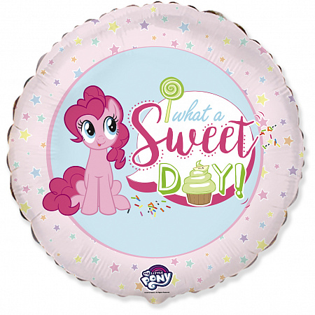 Воздушный шар круг, My Little Pony сладкий день