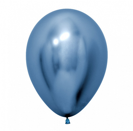 Шар хром Синий, цвет blue